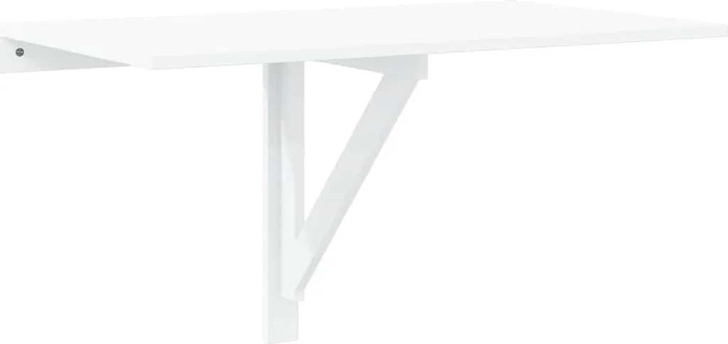 vidaXL Tavolo Pieghevole a Muro Bianco 100x60 cm - Salvaspazio Cucina