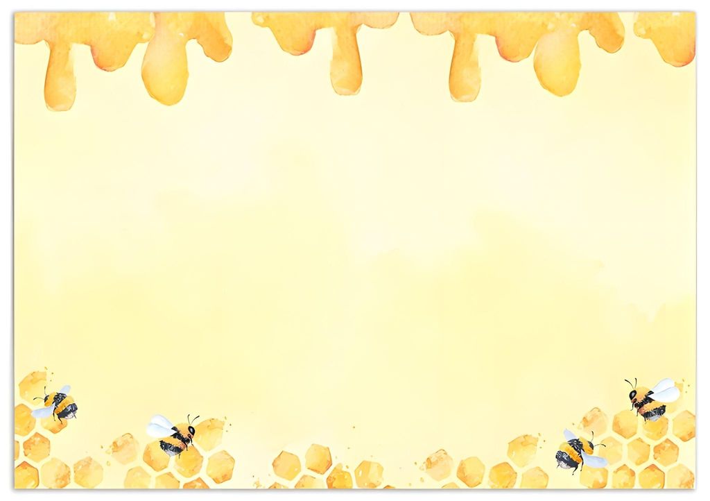 RNK Verlag Papier-Schreibunterlage "Honey" blanko 600 x 420 mm 25 Blatt