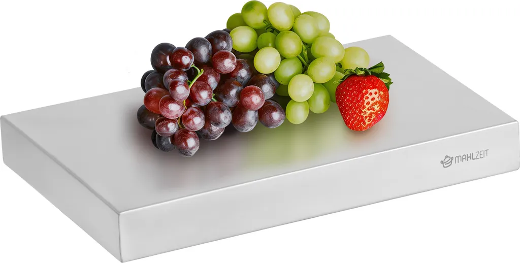 Piatto da Portata Refrigerante 32,5x17,6 cm | Vassoio Acciaio GN 1/3