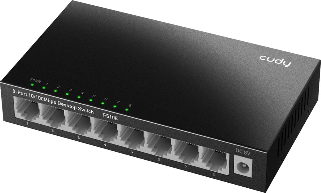 CUDY FS108 8-Port 10/100 Desktop Switch