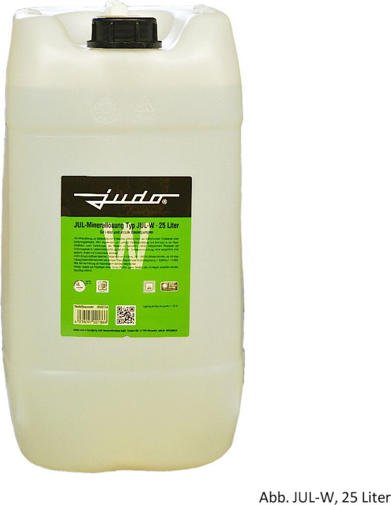 JUDO JUL-Minerallösung, JUL-W, Kanister mit 25l, 1 Stk. Produktbild 
