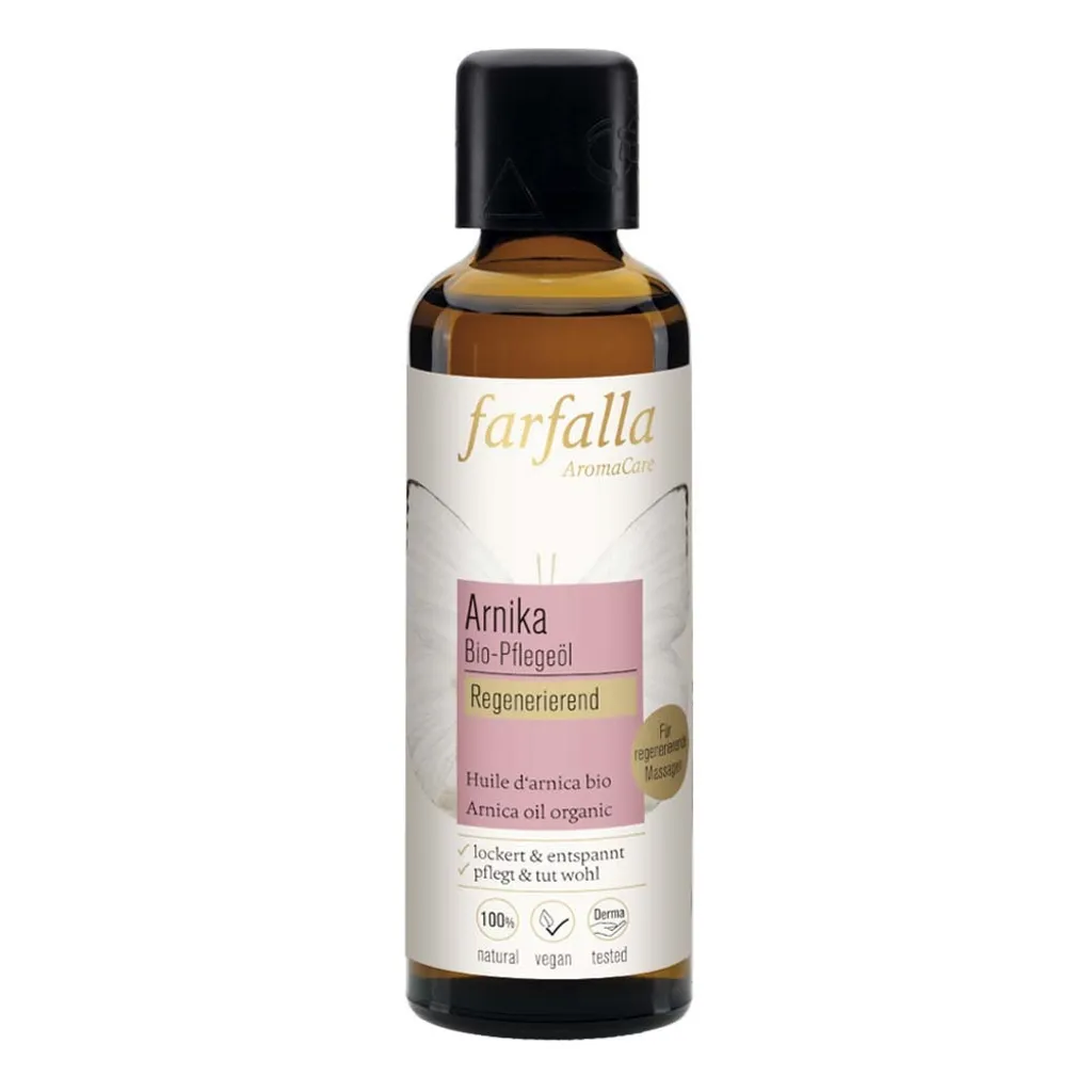Olio Arnica 75ml Professionale per Massaggio Muscolare e Relax