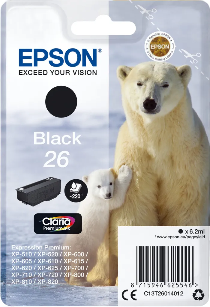 Epson Polar Bear Cartuccia Originale Nero