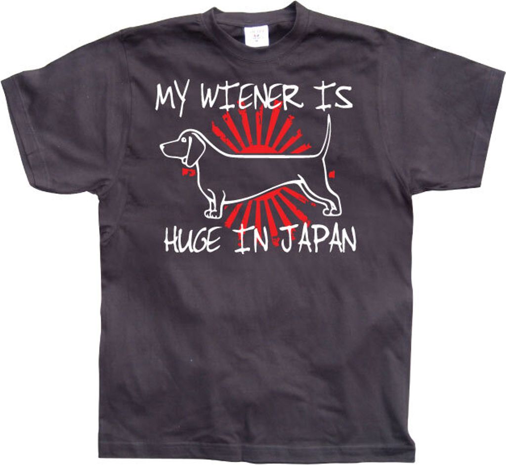 My Wiener Is Huge In Japan! - Large - Black