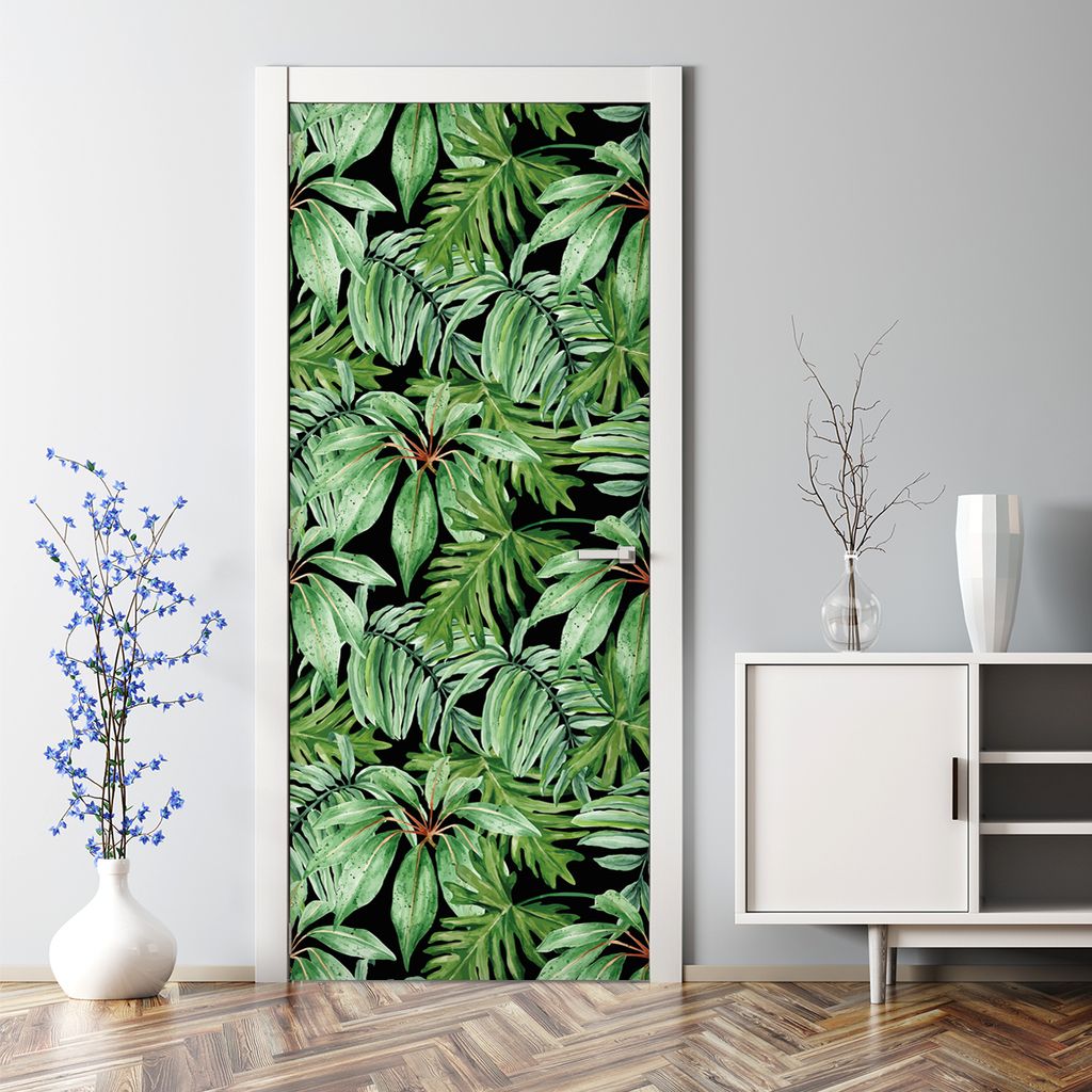 Dekorative Tür Wandaufkleber Wandtattoo selbstklebend dekoration Bewölkter Himmel 70 x 200 cm