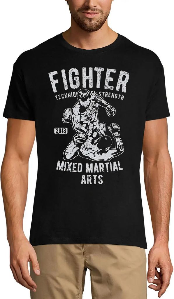 Herren Grafik T-Shirt Fighter 2018 Mixed Martial Arts - Shirt für MMA-Kämpfer – Fighter 2018 Mixed Martial Arts - Shirt For Mma Fighters – Ge...