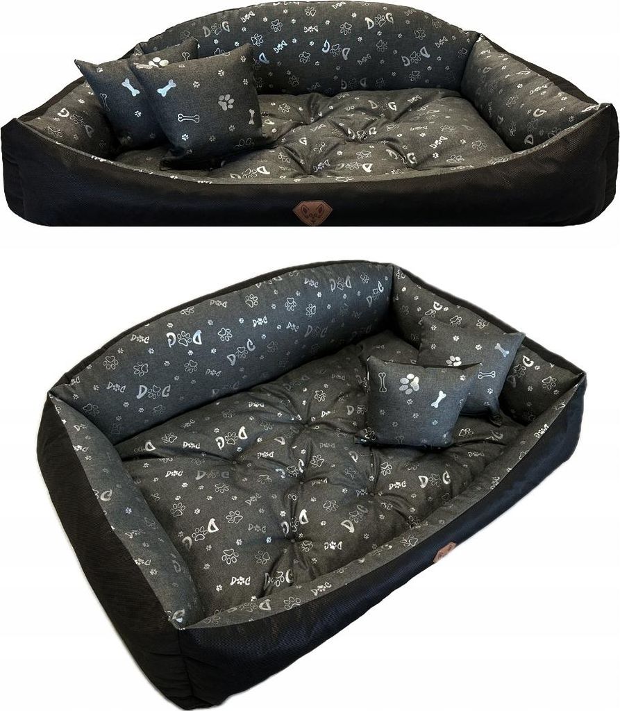 Großes Hundebett 130x105 Giant Breed Wasserdichtes Stiftbett XL