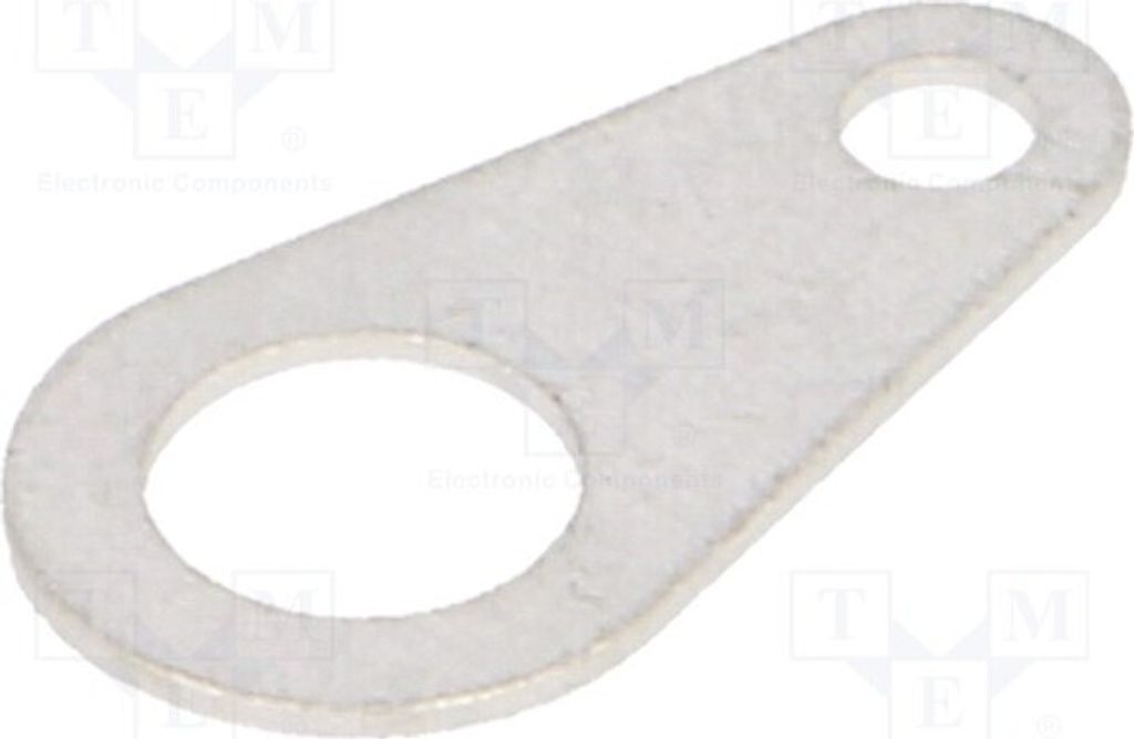 5x Lötverbinder Ring 0,38mm Ø: 4,32mm schraubbar M4 Löten gerade 7330 -Lötanschlü