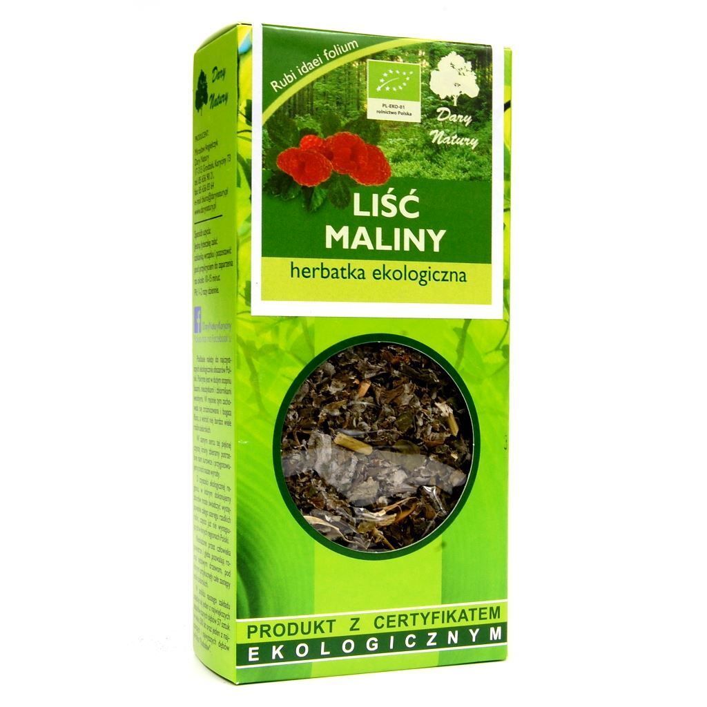 ČAJ Z MALINOVÝCH LISTOV 25 g - DARY NATURY Obrázok produktu 