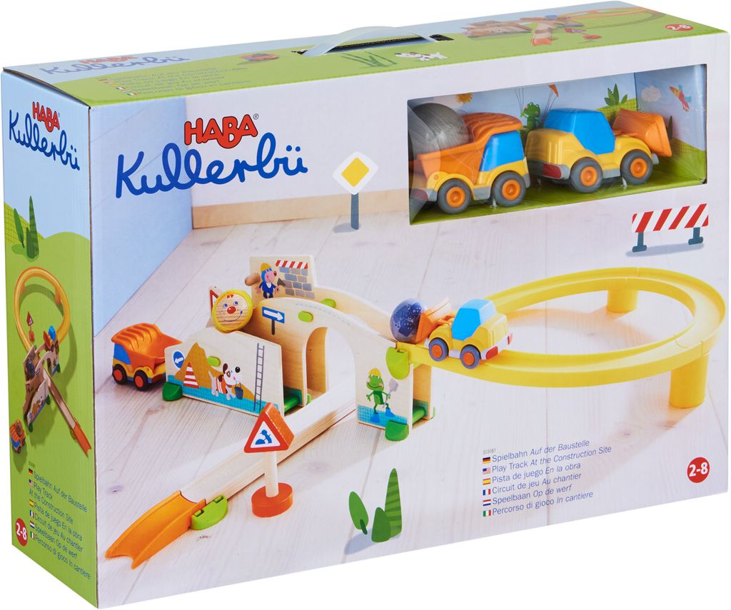 Haba Kullerbü – Spielbahn Auf der Baustelle; 303081 Produktbild 