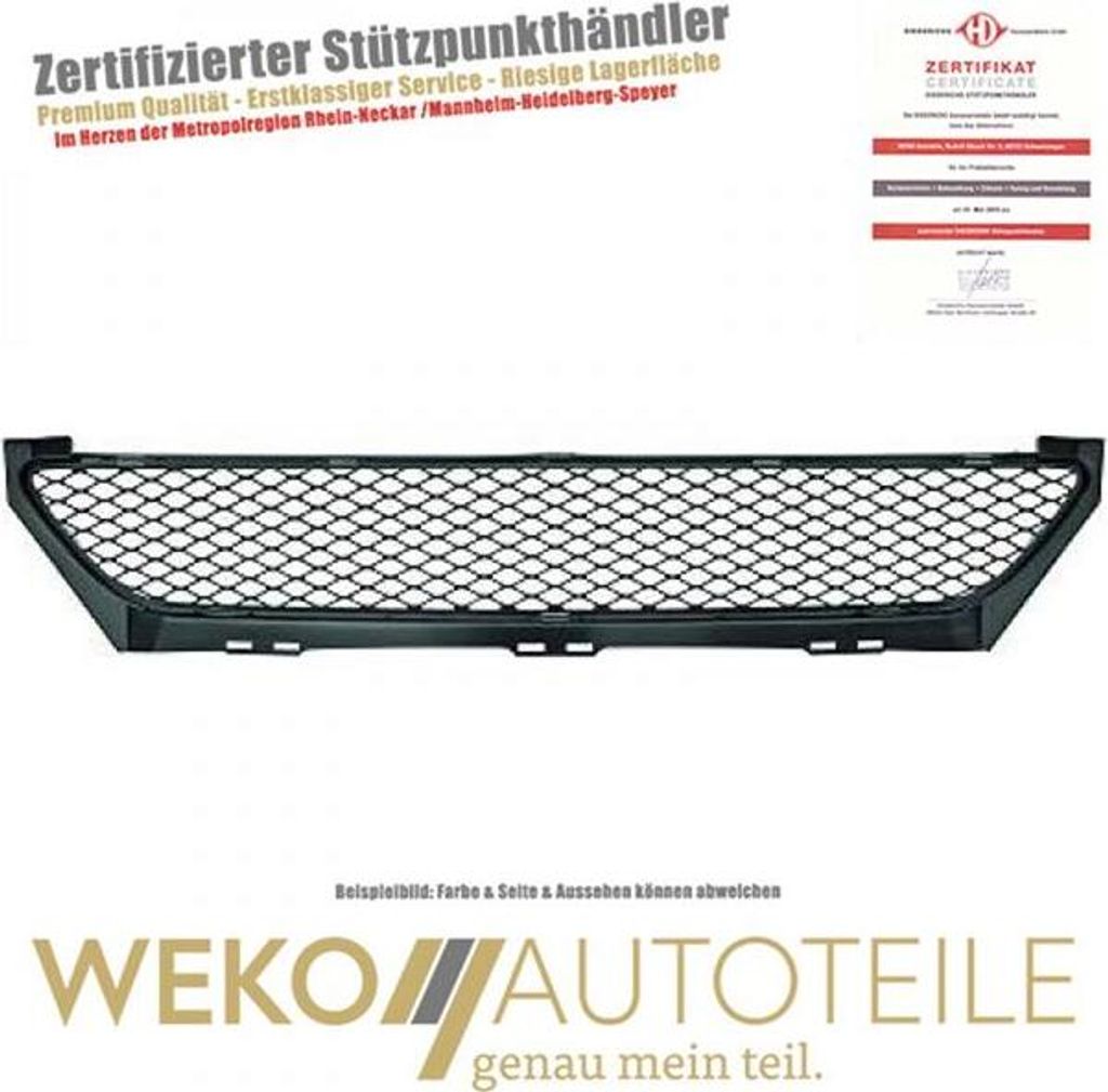 Lüftungsgitter Stoßstange DIEDERICHS 1636045 für MERCEDES-BENZ