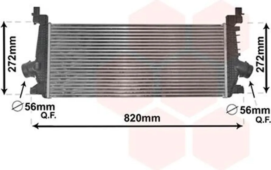 Intercooler de suralimentation LLK pour OPEL INSIGNIA Caravan Turbo