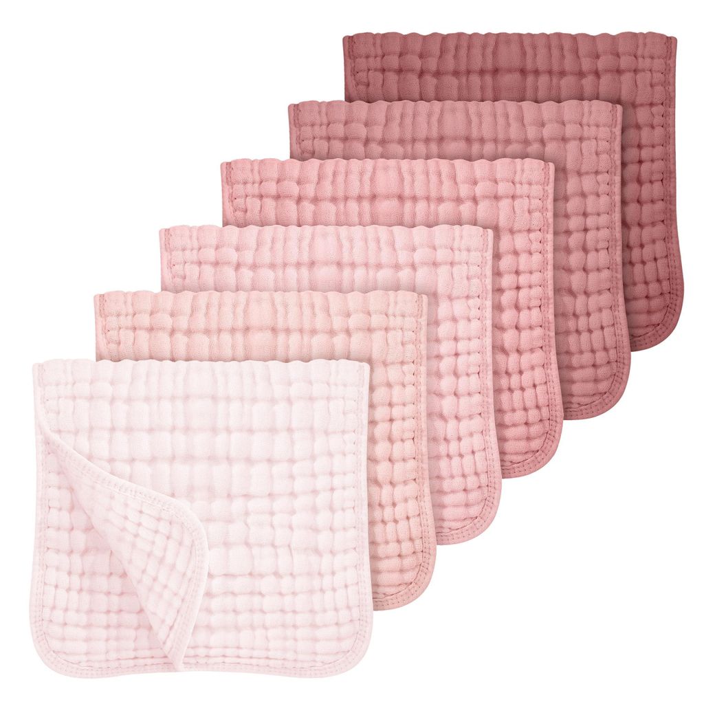 Minicee Baby Spuugdoekjes 100% Baumwolle 6er Set 30x50 cm Mulltücher