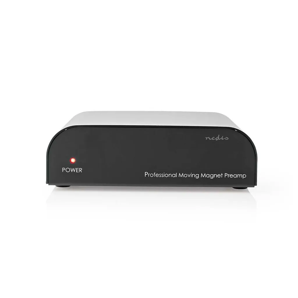 Préamplificateur phono RCA 2 canaux noir pour platine vinyle - PA-10
