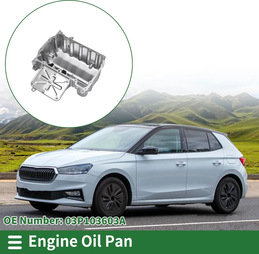 Carter d'huile de Rechange Skoda Fabia 2010-2014 Transmission et Moteur