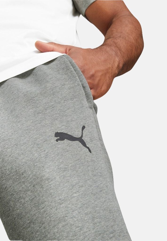 Puma Hose teamCup Casuals Pants mit Eingrifftaschen und Logo-Print