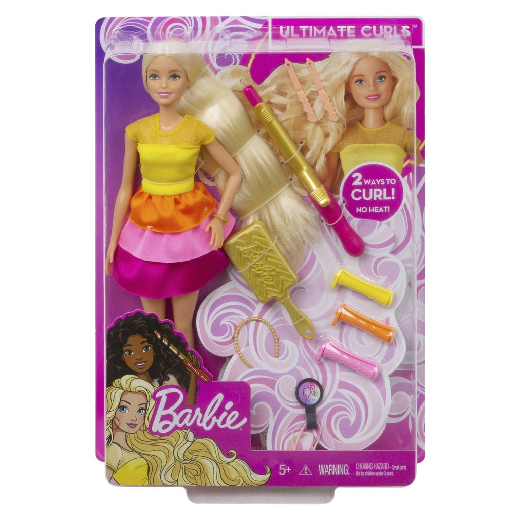 Mattel Barbie Spielset Badespaß Tiere & Puppe blond Barbiepuppe & Zubehör 