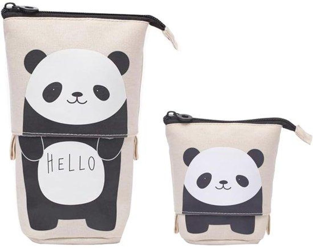 Etui 2-in-1 mit Schnappverschluss, Mädchen-Tasche, schraubbarer Ständer, Schreibset-Organizer für Mädchen und Schüler