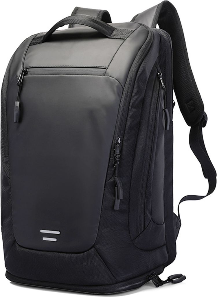 MODFU Laptoprucksack Laptop Rucksack Wasserbeständig Laptoptasche für 18 zoll Laptop, Anti-Diebstahl, Backpack mit Laptopfach,Schwarz