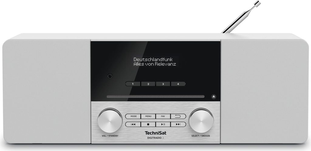 TechniSat DIGITRADIO 3 | DAB+/UKW/CD-Stereoradio, Bluetooth Produktbild 