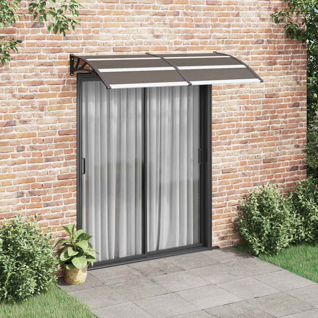 vidaXL Stříška černá 200x100 cm PC Obrázek produktu 