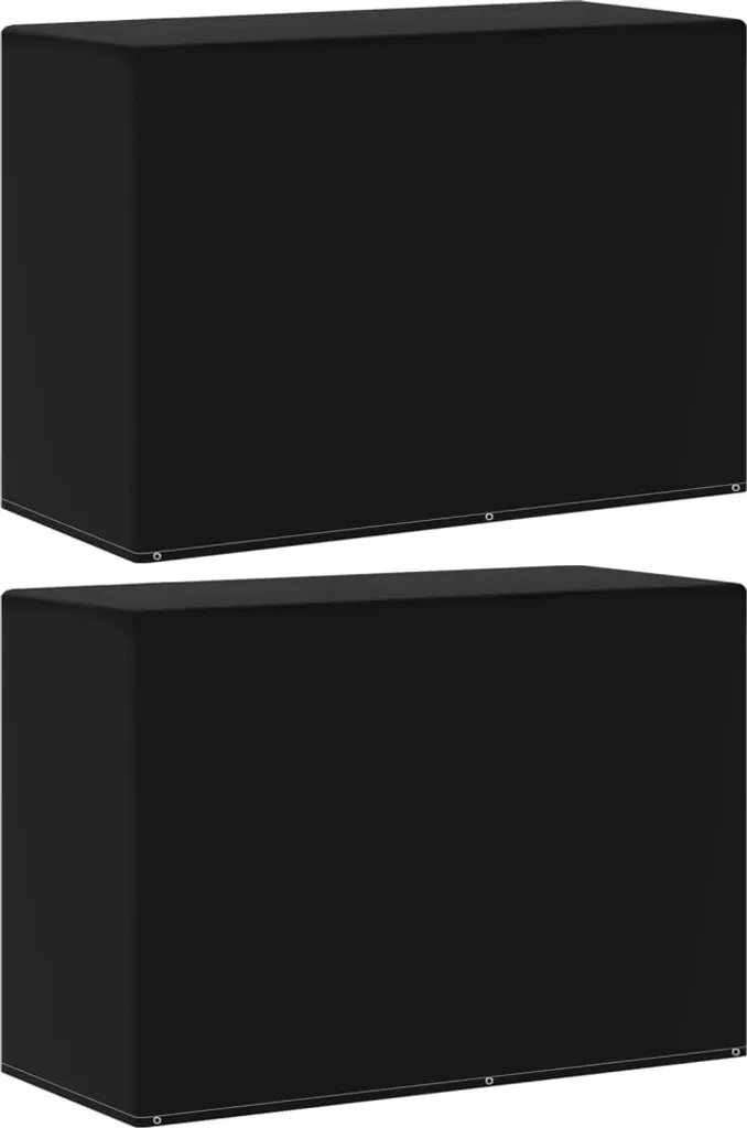 Protezione Barbecue e Arredo Giardino 180x80x125 cm Set 2 Teli