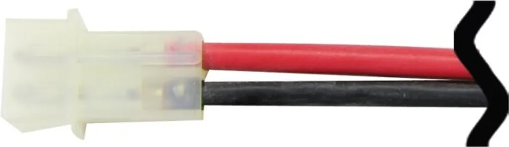 Câble de raccordement silicone 1.5mm² 18cm avec fiche AMP pour RC