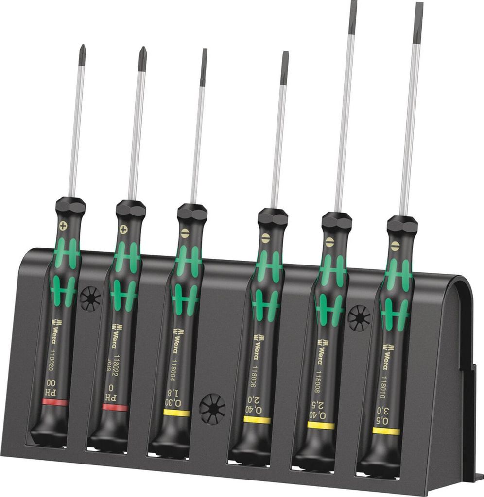 Wera Series Kraftform Micro 2035/6 A - Präzisions-Schraubendreher-Set