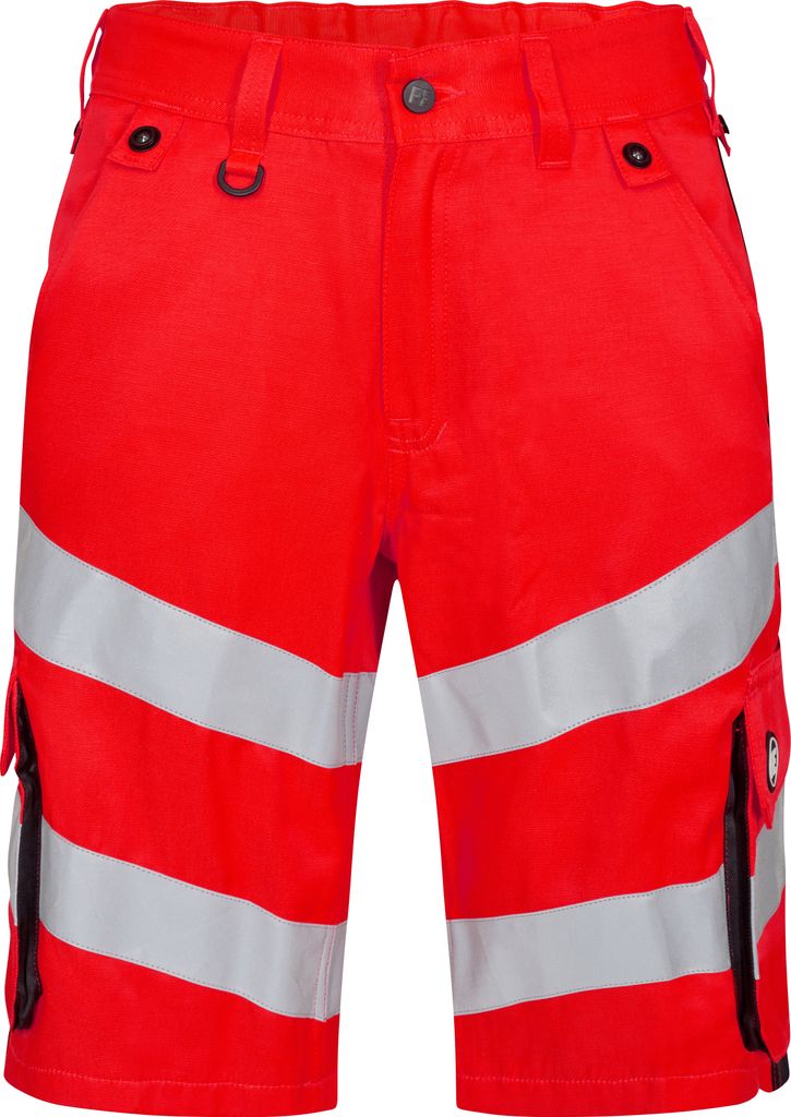 F. Engel Safety Light Shorts, Rot/Schwarz, Gr. 56
