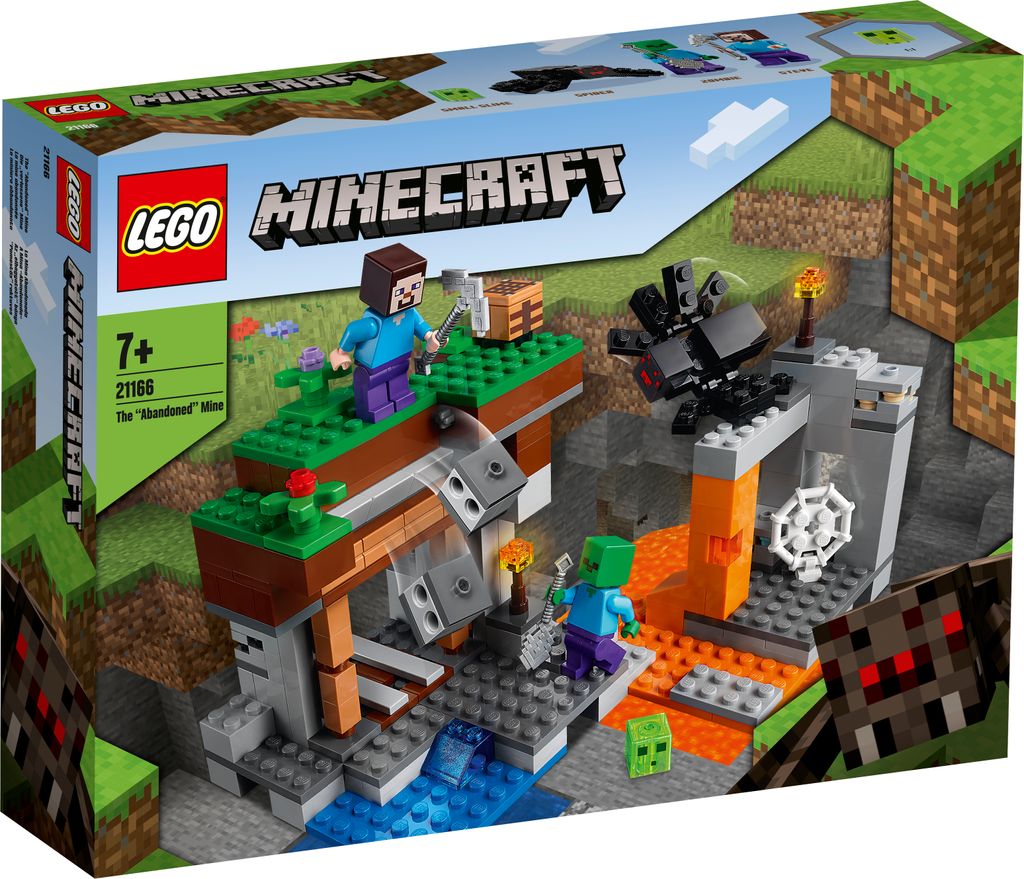 LEGO Minecraft Die verlassene Mine Bauset, Zombiehöhle mit Produktbild 