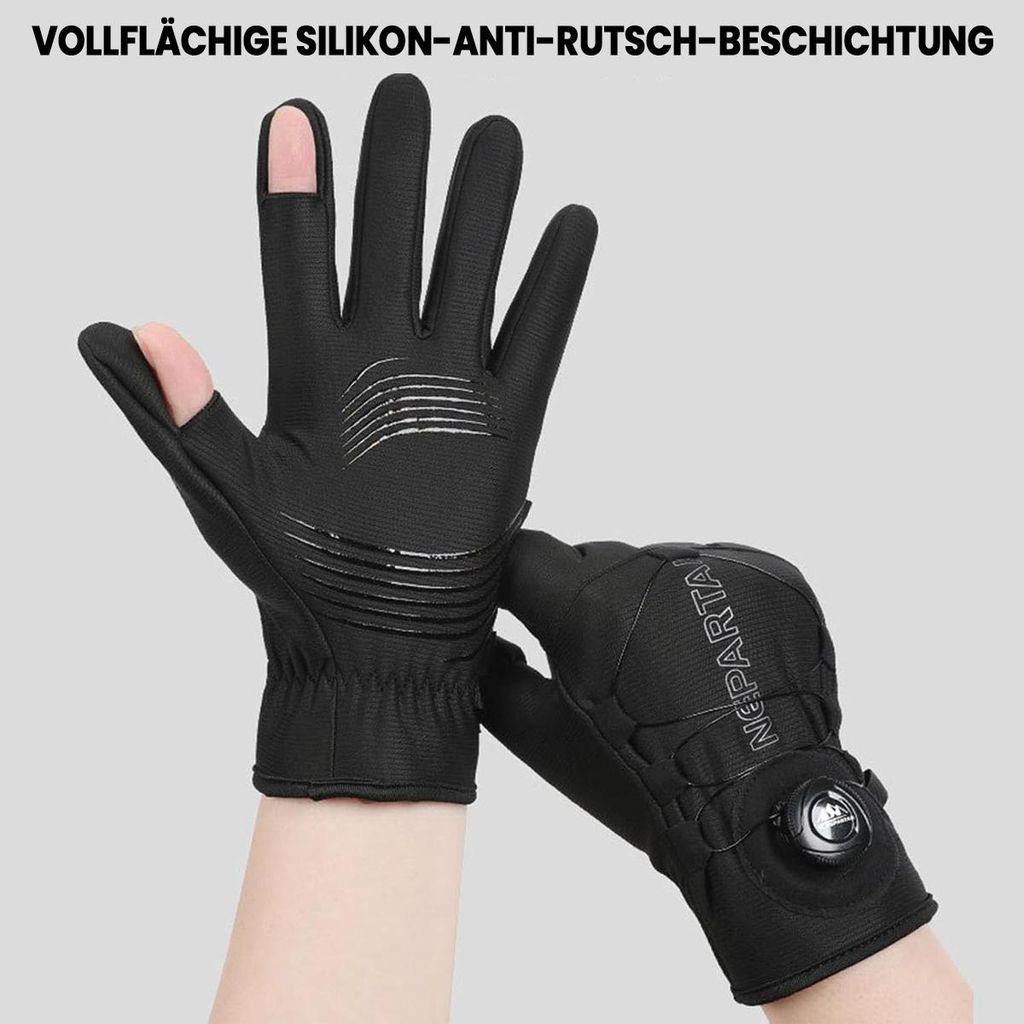 Unisex Fahrradhandschuhe mit Touchscreen-Funktion, rutschfestem Griff, für Outdoor & Alltag