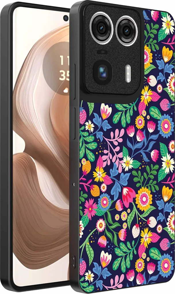 Giardino in Tasca: Custodia Motorola Edge 50 Ultra Floral Design