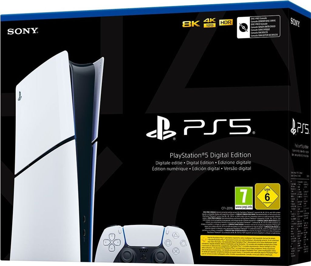Sony Playstation 5 Slim Digital Edition Produktbild 11
