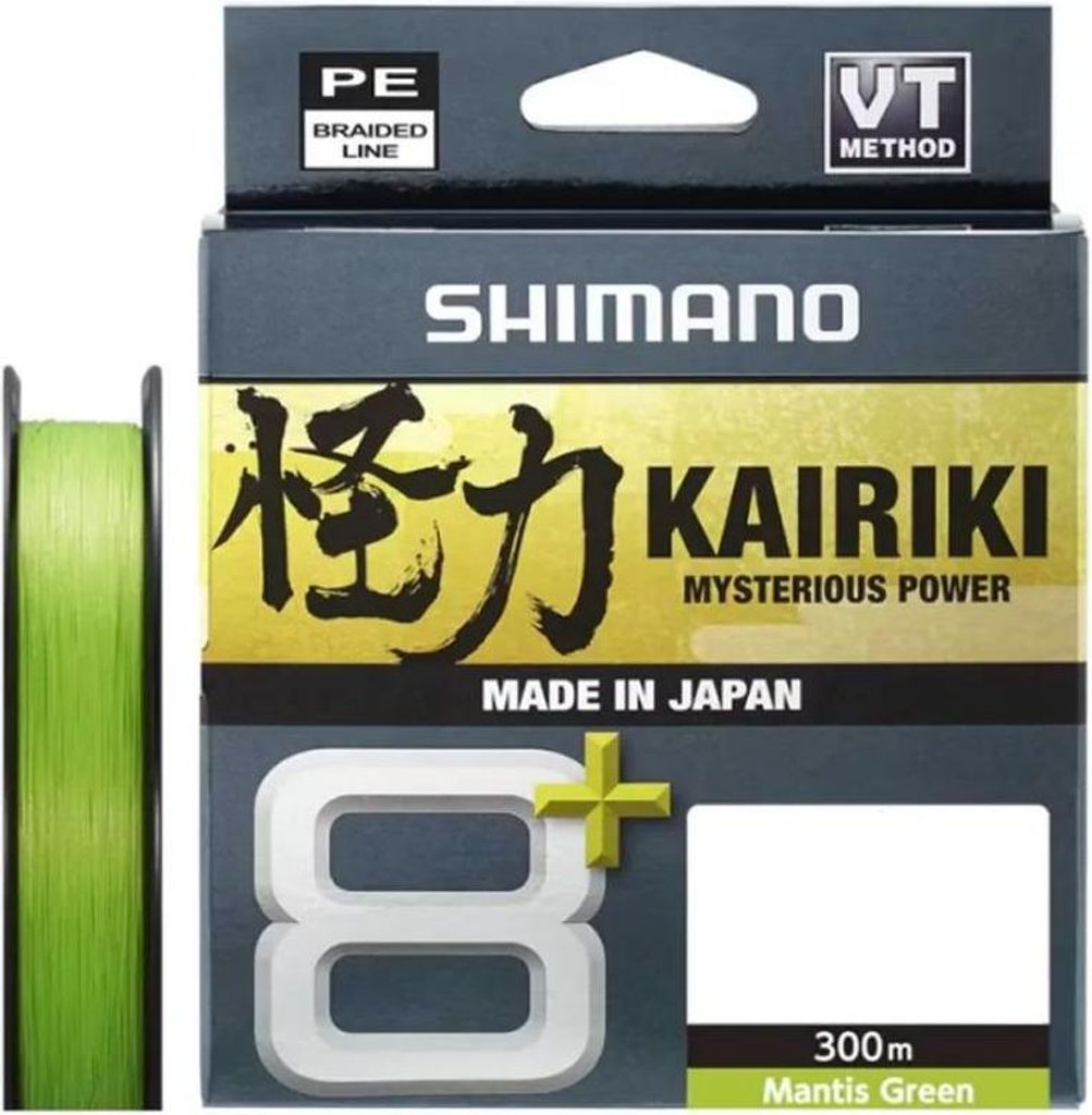 Shimano Kairiki 8+ Mantis Green 300 m 0,06 mm 4,8 kg