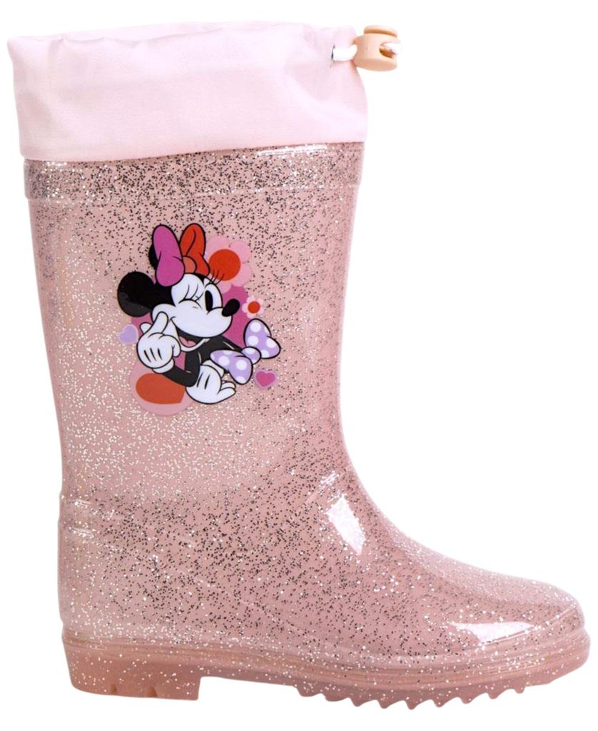 Gummistiefel Disney Minnie Mouse mit Glitzer Rosa 32