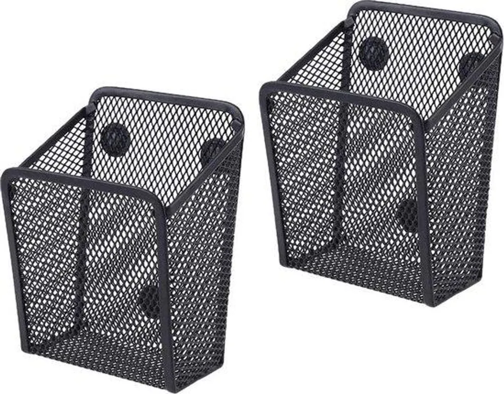 Étagère aimantée noire : rangez sans percer votre chambre froide