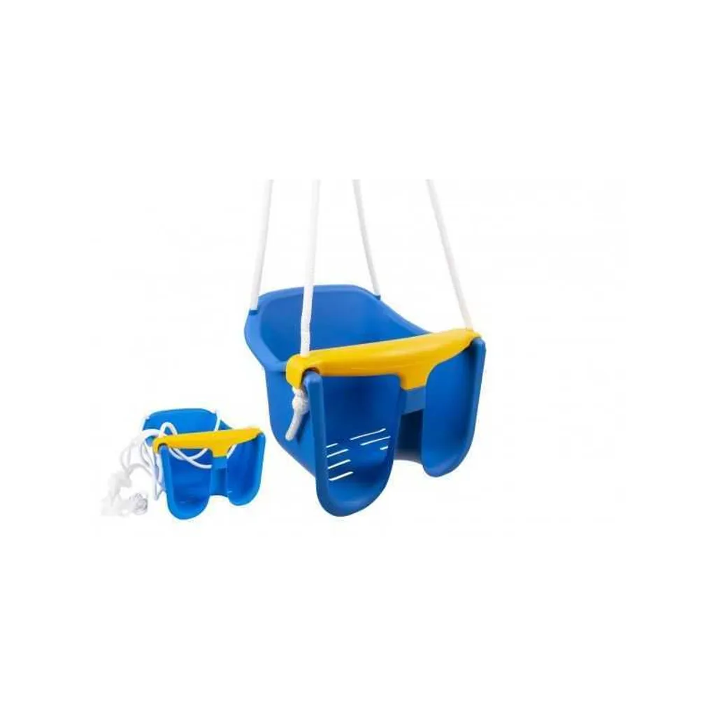 Altalena in plastica per bambini, blu Chemoplast