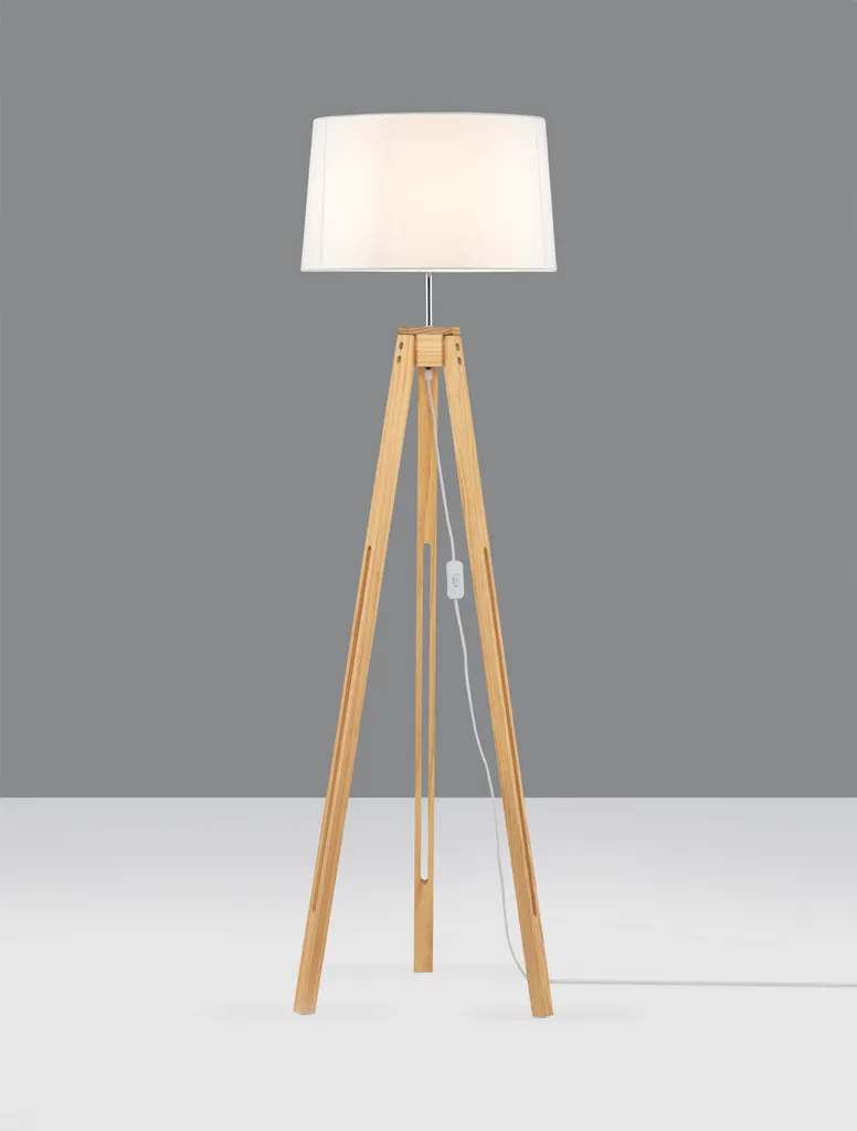 Lampadaire LE ROY Nova Luce en métal noir - Éclairage intérieur design - 2