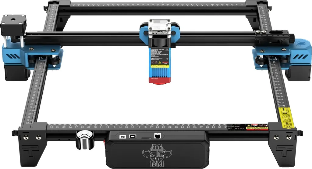 Machine de Gravure Laser pour Créations DIY TTS-10 80W Bluetooth et Précis