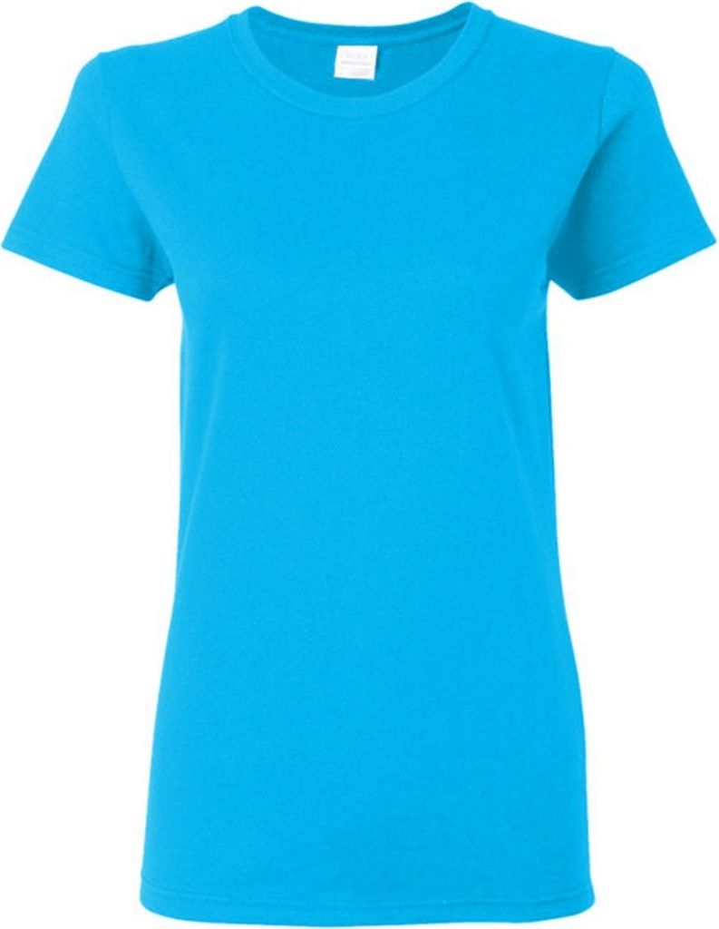 Gildan Damen T-Shirt, enganliegend BC2665 (Medium) (Helles Pink)