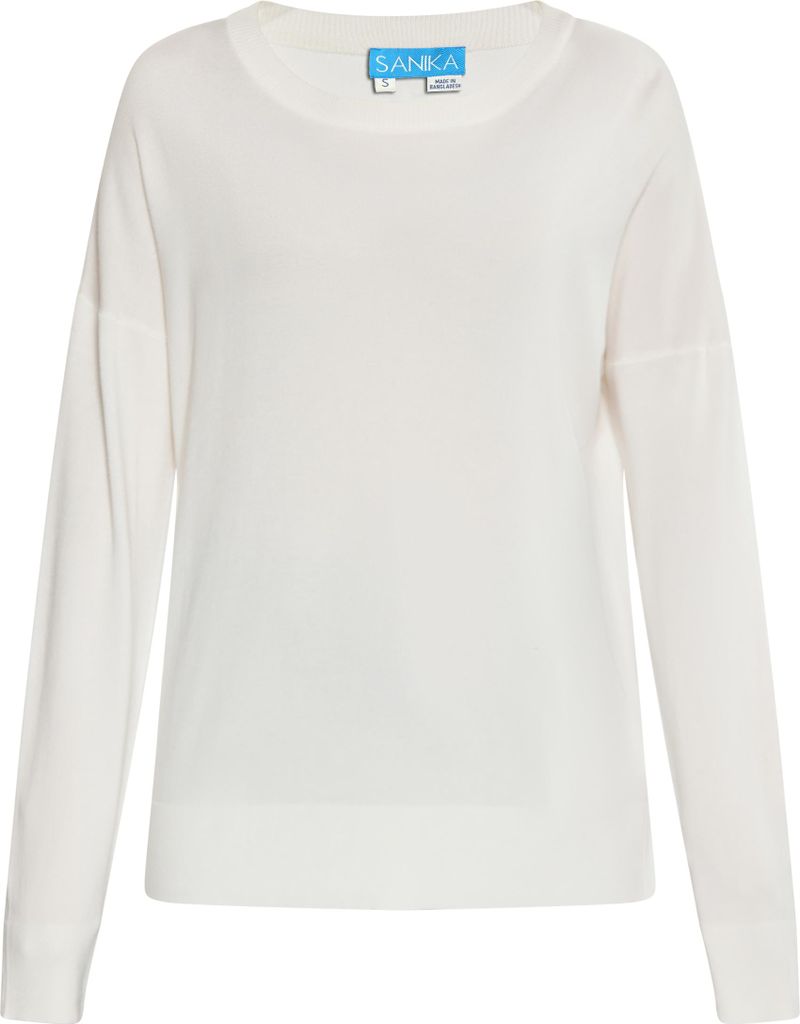 SANIKA damen pullover - weiss, M