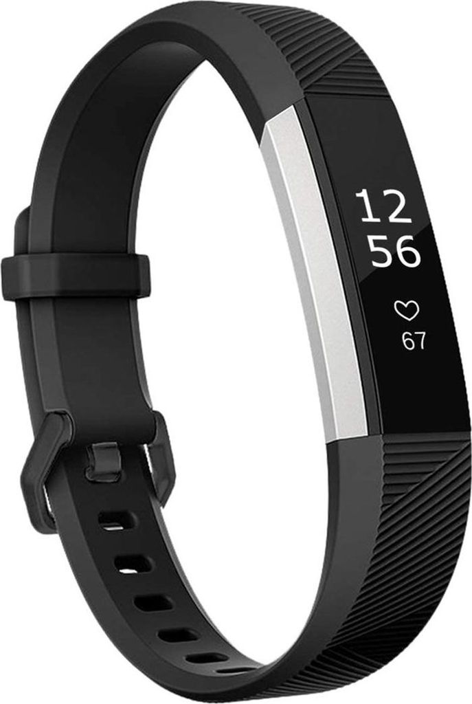 imoshion Silikonband für das Fitbit Alta (HR) - Schwarz
