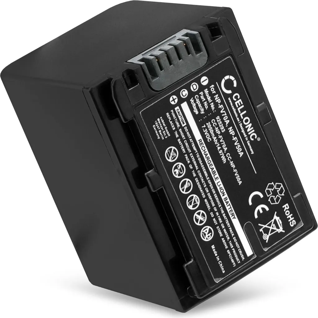 Batteria Sony AX53 NP-FV70 2050mAh CELLONIC - Test e Compatibilità