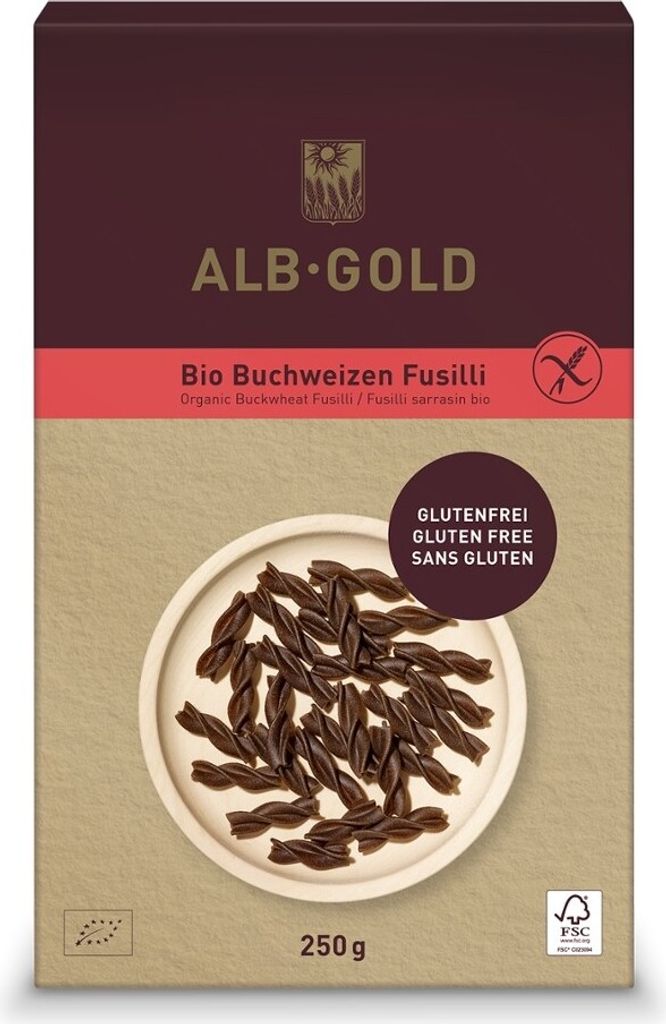 Fusilli - pohanka 250g Obrázek produktu 