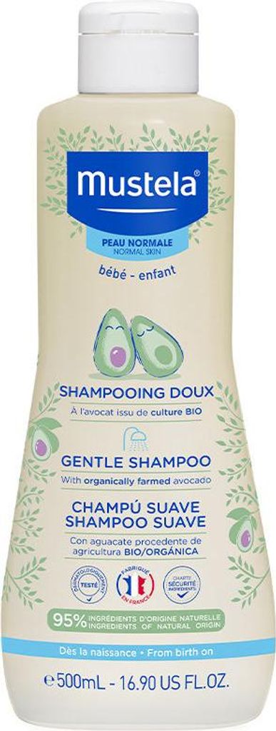 Mustela, Jemný šampon, 500 ml - Dlouhodobá platnost! Obrázek produktu 