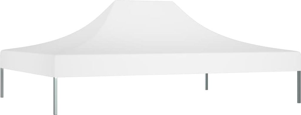 vidaXL Střecha párty stanu 4,5x3 m bílá 270 g/m² Obrázek produktu 