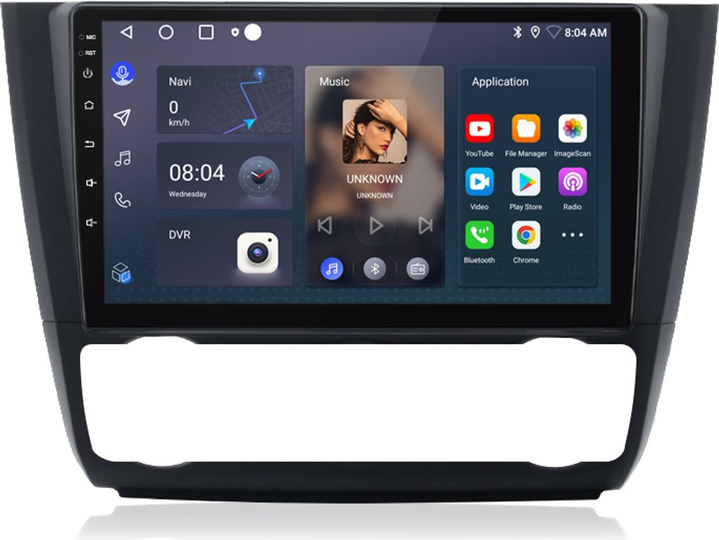 1+32G Vstavané navigačné jednotky Wifi autorádio carplay Obrázok produktu 