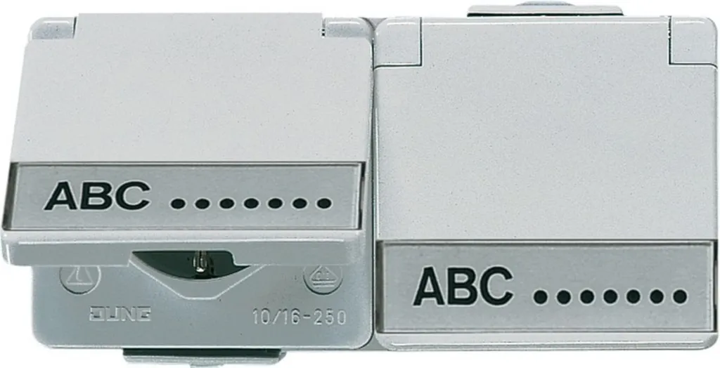 JUNG 622NAWW Prise Blanche 16A 250V Type F Encastrée Robuste