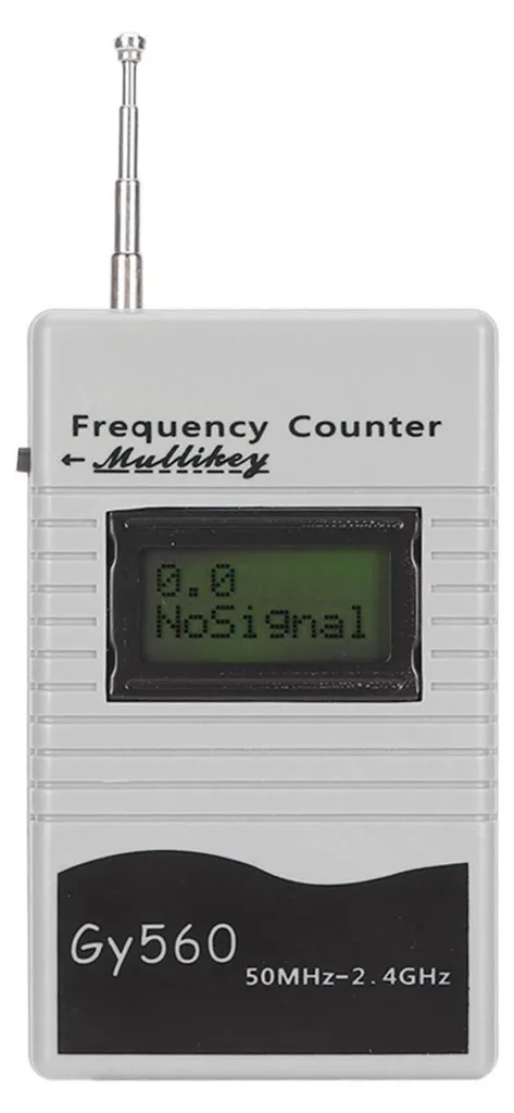 Détecteur de fréquence radio Gooit GY560 pour résoudre vos interférences