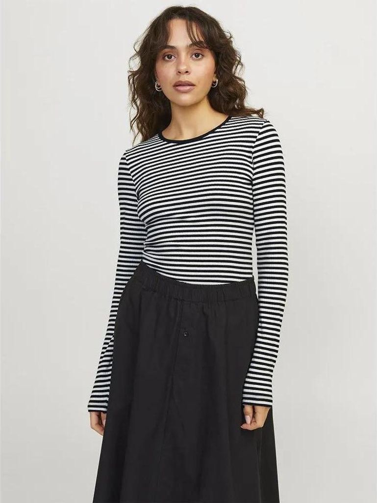 Jack & Jones Stella Jjxx Langarm-t-shirt Blau L Damen Blau L